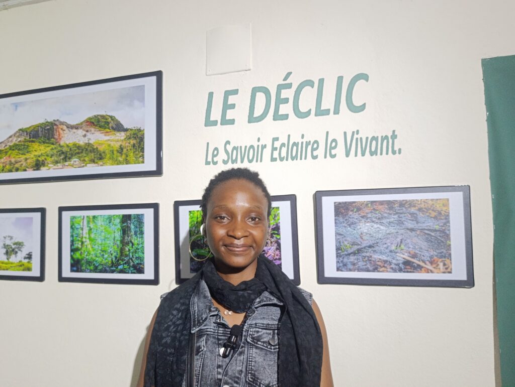 Christine Abena : « Le message que je veux faire passer, c'est qu'au Cameroun, nous avons des espèces rares qui contribuent à l'équilibre de nos vies. Seulement, nous ne pouvons pas protéger ce que nous ne connaissons pas. À travers cette exposition, je mets en lumière cette forme de vie qui reste dans l'ignorance jusqu'aujourd'hui. »